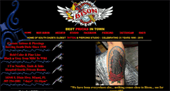 Desktop Screenshot of bison-tattoos.com